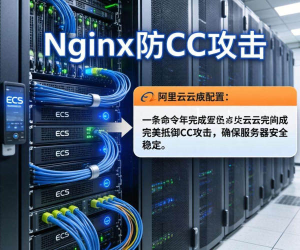 阿里云Nginx防CC攻击配置：一条命令搞定教程