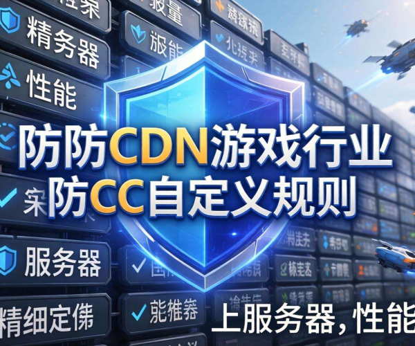 高防CDN助力游戏行业：CC攻击防范与自定义规则运用策略
