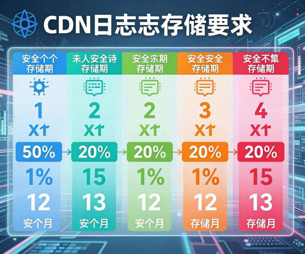 CDN日志存储合规要求解读：网络安全法六个月期限及2026参考