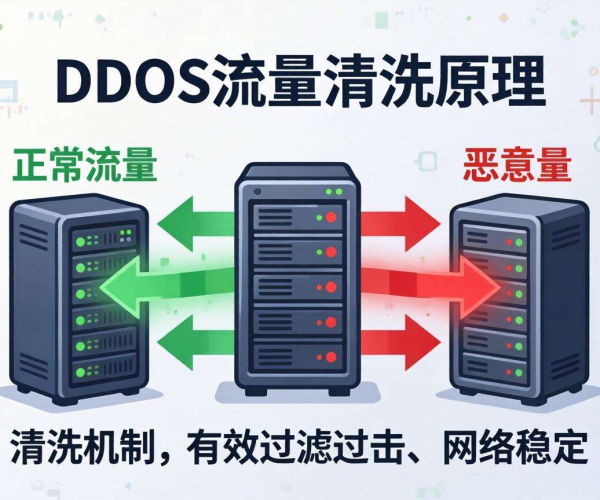DDoS流量清洗原理简述:小白也能懂的图文版PPT解读