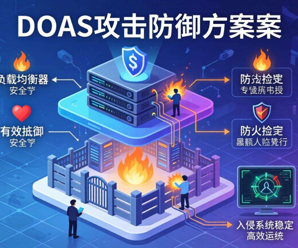 DDoS攻击防御方案架构：构建全面、高效的网络安全防线