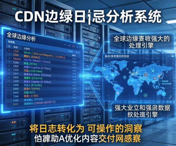 CDN边缘日志分析：洞察流量特征，助力优化网络性能与用户体验