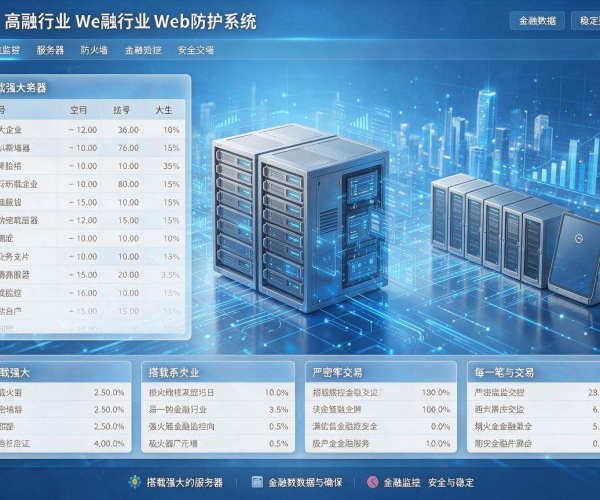 筑牢金融行业Web防护屏障 全方位守护交易与数据安全