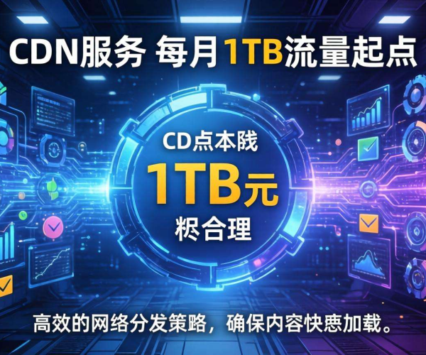 月流量1TB的CDN定价几何？一文探究合理价格区间