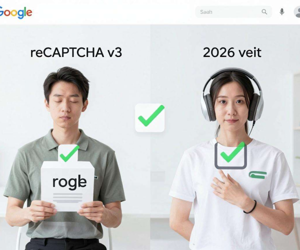 2026年CC攻击人机验证用户体验对比:与谷歌reCAPTCHA v3评测