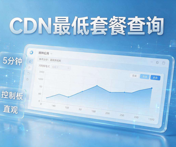 CDN最低套餐查询:如何找到性价比超高的解决方案