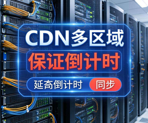 跨境电商CDN多区域保障促销倒计时显示一致的有效策略