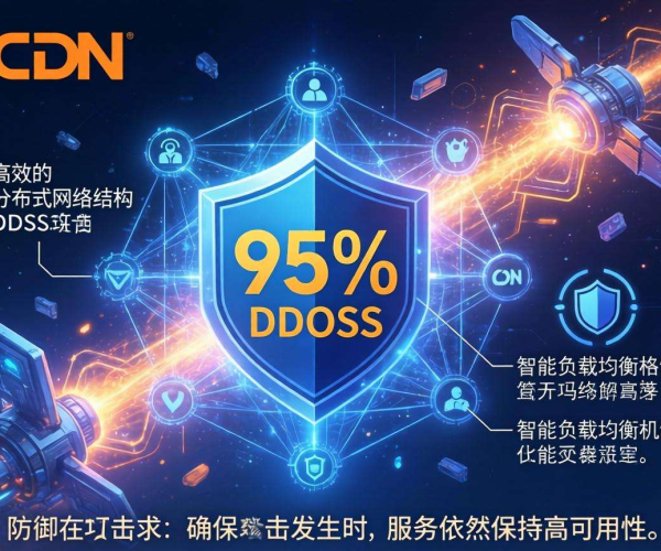 CDN能否防御DDoS？答案是：可防御95%攻击