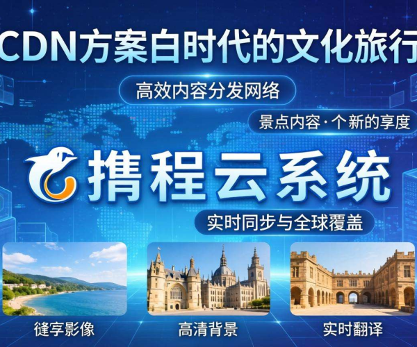 携程云2026：CDN在文旅领域的创新方案设计模板