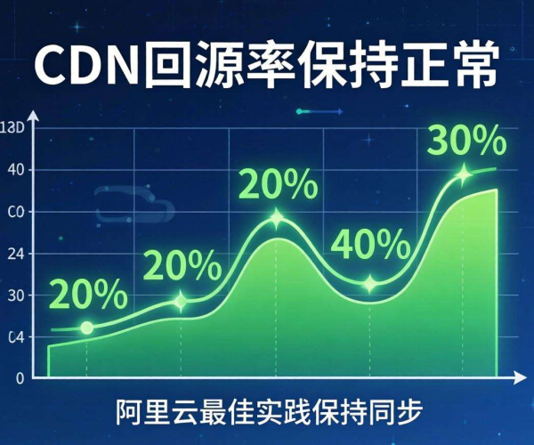 CDN回源率正常范围参考：阿里云CDN最佳实践解析