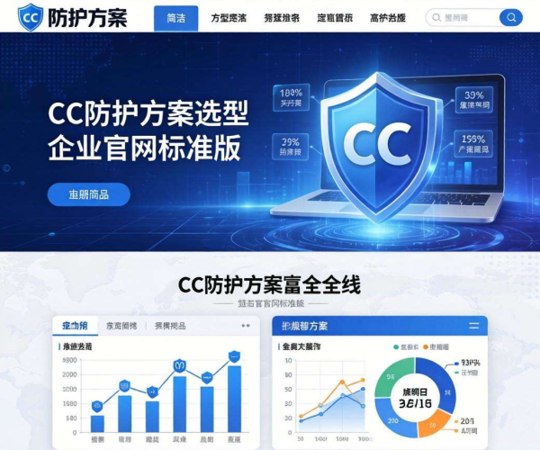 CC防护方案选型：企业官网标准版带来的安全保障与优势
