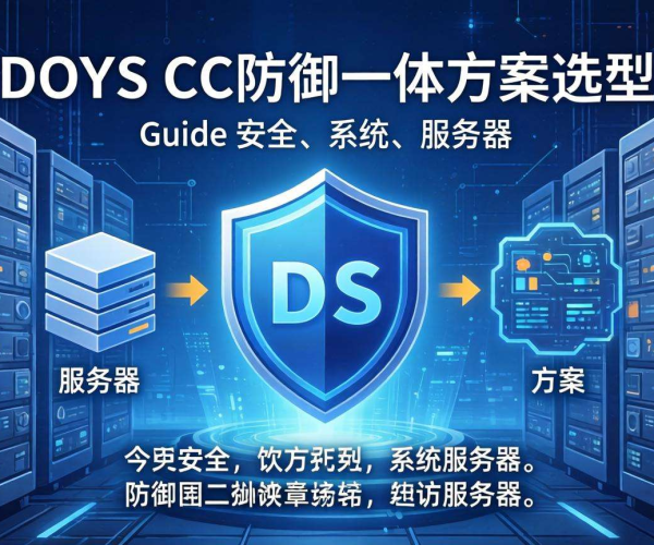 DDoS CC防御一体方案选型指南：关键要点与实用建议