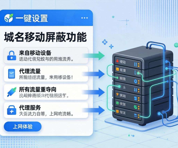 一招解决域名移动屏蔽难题：代理转发来助力