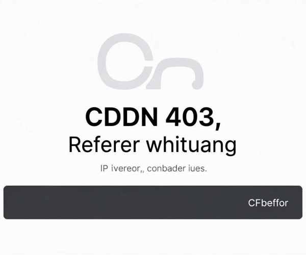 CDN 403错误：是Referer白名单太严，还是IP被拉黑所致？