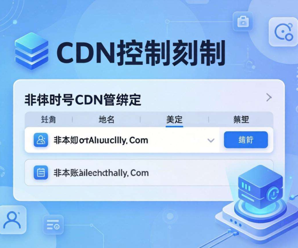 CDN域名绑定：能否绑定非本账号域名？