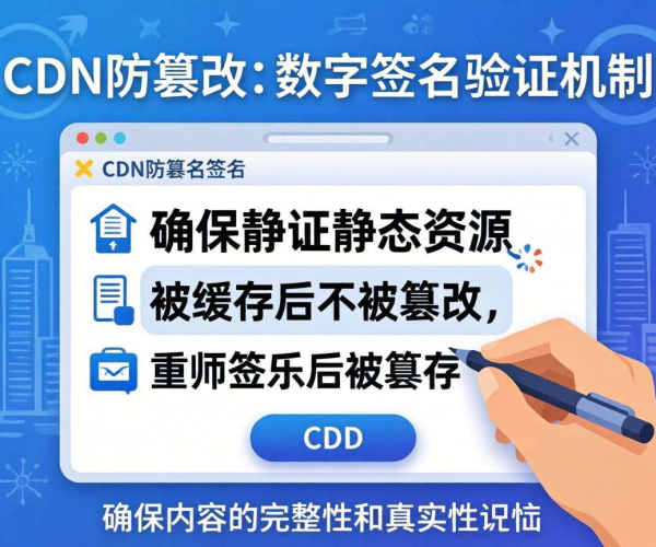 CDN防篡改:保障静态资源缓存后不被篡改的有效策略