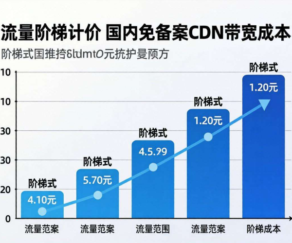 国内免备案CDN带宽成本能否支持按流量阶梯计价
