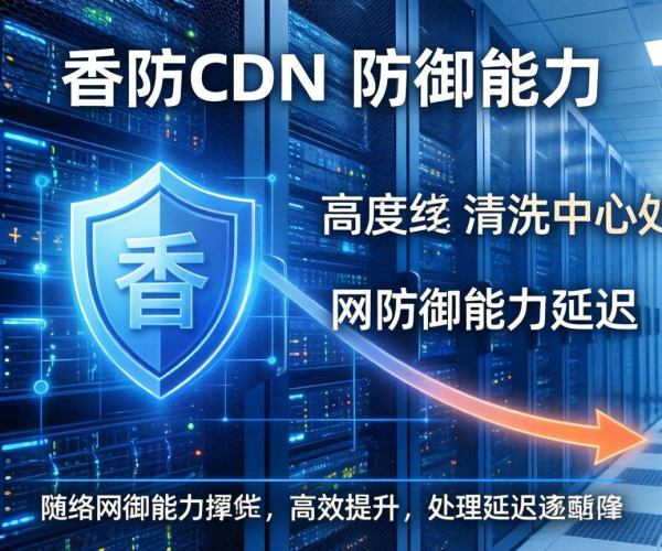 香港高防CDN防御能力与清洗中心处理延迟的关系探究