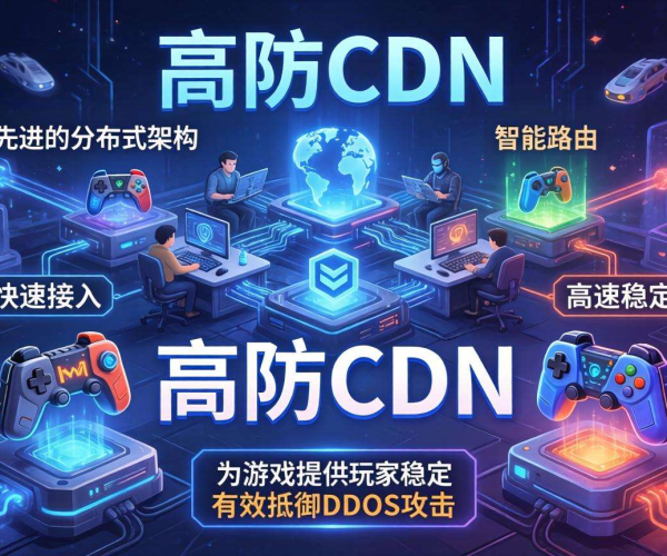 游戏高防CDN：保障游戏流畅运行，抵御各类网络攻击利器
