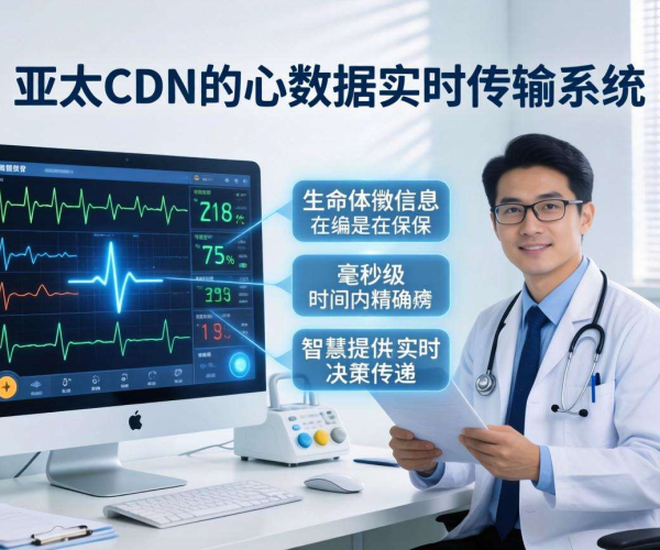 亚太CDN助力智慧医疗：实现心电数据实时高效传输