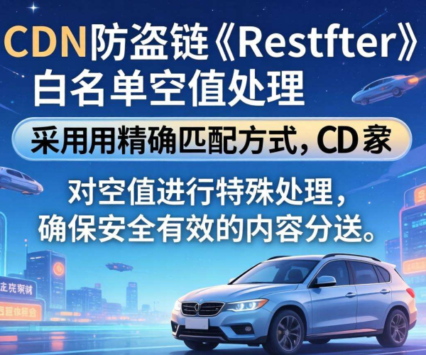 CDN防盗链Referer白名单空值处理策略与实践要点