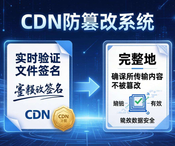 CDN防篡改：保障网站内容安全，抵御恶意篡改威胁