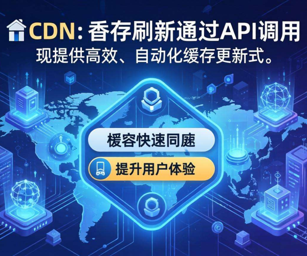 香港CDN的缓存刷新能否支持API调用