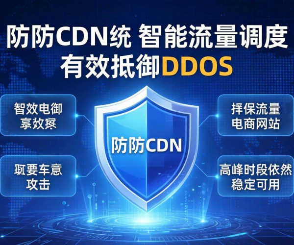 电商高防CDN：抵御攻击保障安全，为电商业务保驾护航