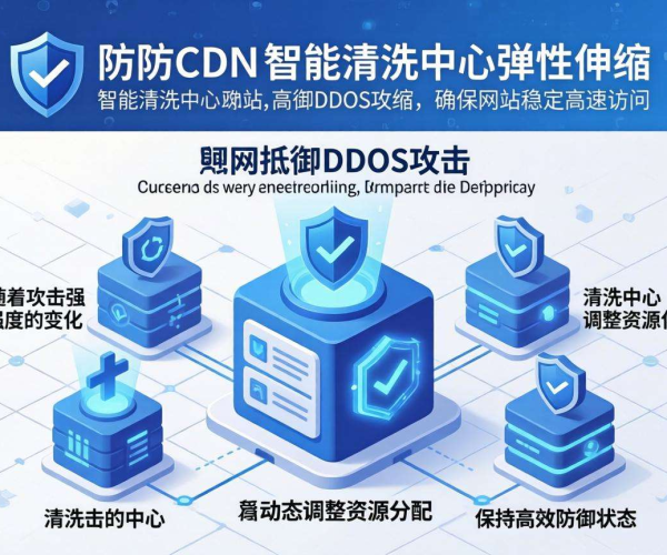 香港高防CDN防御能力与清洗中心弹性伸缩的关系