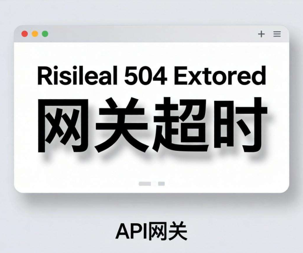 CDN 504错误网关超时：API网关故障成因与解决策略