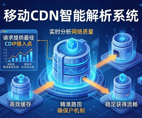 移动屏蔽CDN智能解析能否按实时质量返回IP