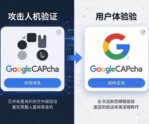 CC攻击人机验证对比：谁的用户体验更优，谷歌reCAPTCHA有何表现？