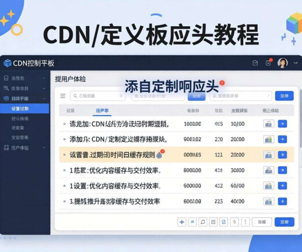 CDN自定义响应头添加教程：一步步教你轻松设置