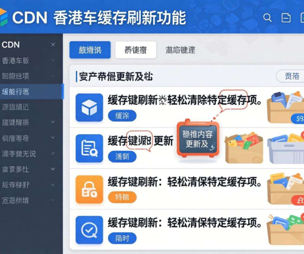 香港CDN缓存刷新：能否实现按缓存键精准刷新？