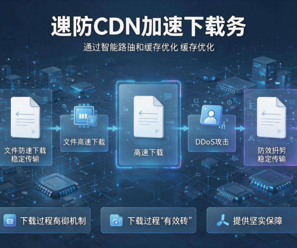 高防CDN加速下载：畅享高效、安全、稳定的极速下载体验