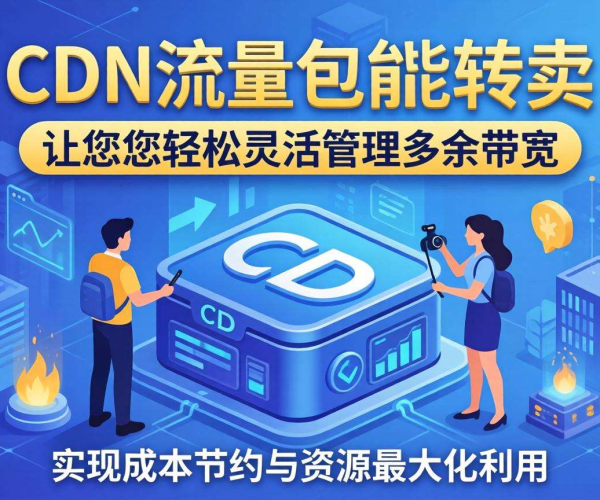 CDN流量包买多能否转卖？解析背后规则与潜在风险