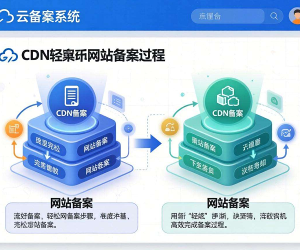 阿里云备案系统：CDN备案与网站备案区别及流程说明