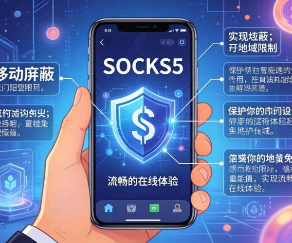 移动屏蔽轻松绕过：SOCKS5代理实用方法大揭秘