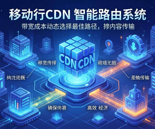 移动屏蔽CDN的智能路由能否按带宽成本选路