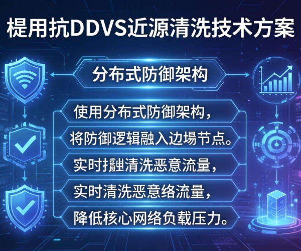 边缘节点抗DDoS近源清洗技术方案：保障网络安全新策略
