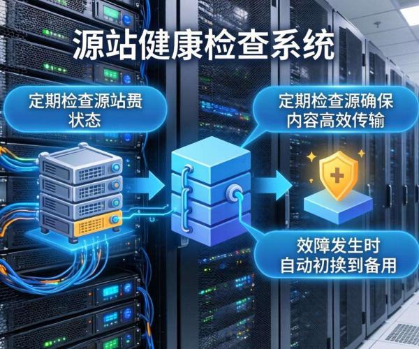 CDN回源配置：源站健康检查策略与要点解析