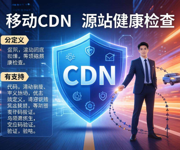 移动屏蔽CDN：源站健康检查能否支持自定义响应码验证？