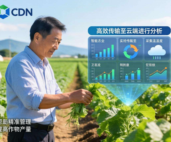 亚太CDN在智慧农业中的温湿度数据采集