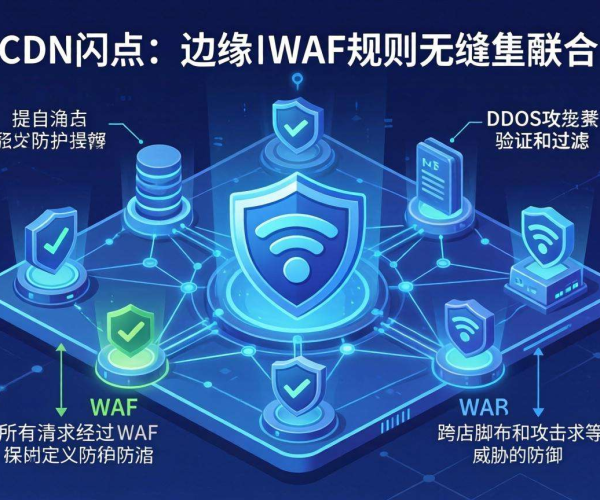 国内免备案CDN的节点是否支持边缘WAF自定义规则