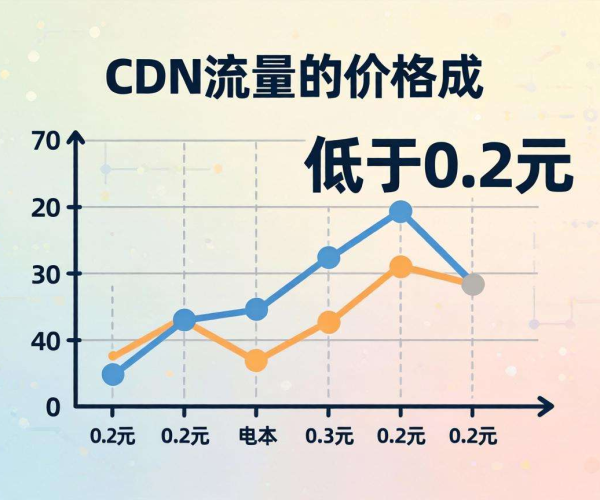 CDN流量价格多少合理？低于0.2元或是理想之选