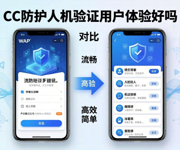 WAF CC防护人机验证：用户体验大对比，究竟谁更胜一筹？