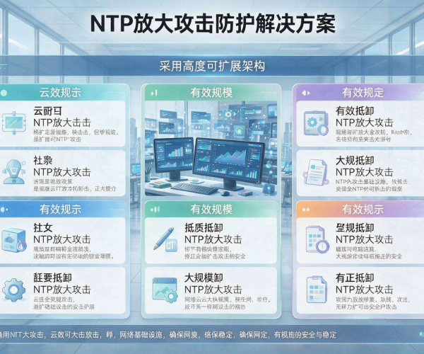 NTP放大攻击防护关键技术与实战防御方案解析