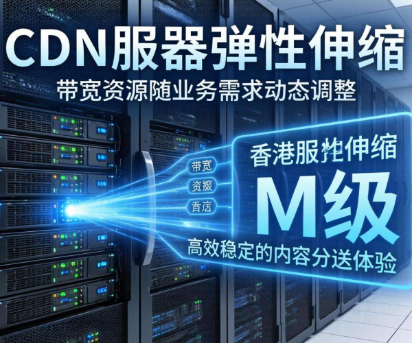 香港免备案CDN带宽能否按需弹性伸缩至M级？