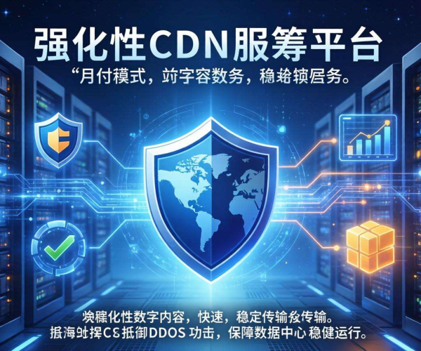 高防CDN价格众筹平台开启月付模式，畅享实惠防护服务