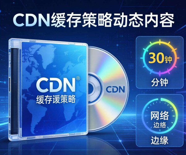CDN缓存策略：动态内容实现30分钟精准高效缓存方案